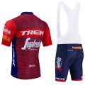 Ensemble cuissard vélo et maillot cyclisme équipe pro TREK Segafredo 2023 Aero Mesh bleu