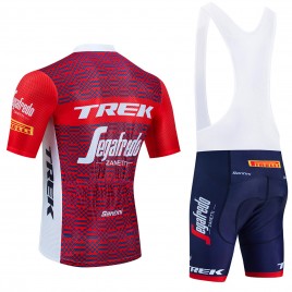 Ensemble cuissard vélo et maillot cyclisme équipe pro TREK Segafredo 2023 Aero Mesh blanc