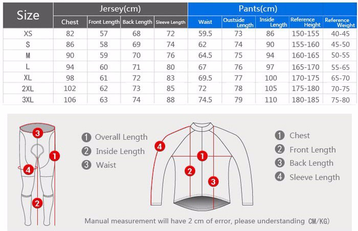 Guide taille tenue vélo femme hiver